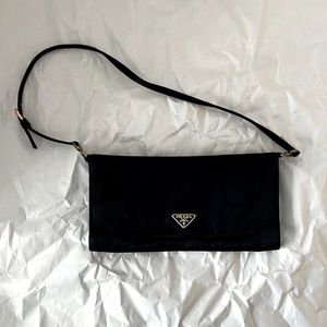 Prada Small Black Evening Bag